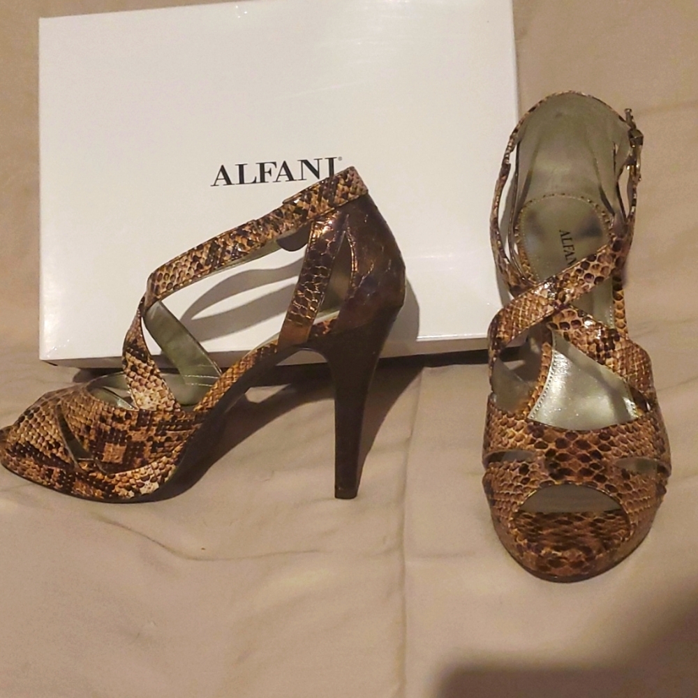 High heel dress shoes